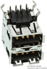 Usb Stack Conn, 2.0 Type A, 2Port, R/a; Usb Connector Type Te Connectivity - 55T7734 - Newark, An Avnet Company
