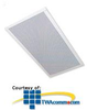 Valcom One-Way SIP 1' x 2' Lay-in Ceiling Speaker with.. -- VIP-401