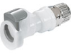 Coupling Body, Valved, 10mm OD Tube, 10/pack -- GO-06353-04
