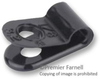 Cable Clamp, Nylon 6.6, 0.312, Black; Cable Clamp / Clip Type Abb Thomas & Betts - 75H5788 - Newark, An Avnet Company