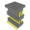 Board Spacers, Stackers (Board to Board) - 612-AW-08-03-G-D-200-075-P-TR-ND - DigiKey