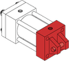 Series A Pneumatic Cylinder - Model A61 NFPA Style MP1 -- Clevis Mount - Image