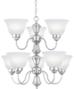 SL801378 Mid. Chandeliers-Glass Up - 751319 - Capital Lighting, Inc.