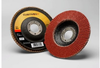 3M Cubitron II 969F Type 29 Ceramic Flap Disc - 4 1/2 in Diameter - 7/8 in Center Hole - 64395 - 076308-64395 - R. S. Hughes Company, Inc.