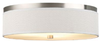 F615536NV Flush Mounts-Drum Shades - 673116 - Capital Lighting, Inc.