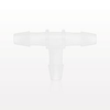 T Connector, Barbed, Natural - 11839 - Qosina Corp.