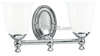 Two-Light Wall Bracket Light Fixture - P3028-15 - bulbs.com