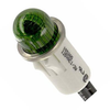 Lamp, Indicator, Neon, Green, 125V; Supply Voltage Vcc (Visual Communications Company) - 18M7916 - Newark, An Avnet Company