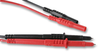 Test Lead Set, Black, Red, 1.25M, 1Kv, 20A; Test Connector Type A Silvertronic - 15J3015 - Newark, An Avnet Company