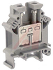 UK 16 N Gray IEC Screw Clamp Terminal Block - 22-4 AWG -- 70169338