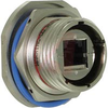 ATEX ZONE 2 JAMNUT RECEPTACLE; RJ45 TERMINATION; NICKEL PLATED; CODE A - 70026690 - Allied Electronics, Inc.