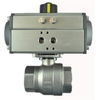 STAINLESS STEEL, 2-1/2" NPTF BALL VALVE, 2-WAY NC, SPRING RETURN - S2CS12-0-0 - Quarter Turn Valve