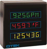 Universal Panel Meter with Automatic Tricolor Alphanumeric Display -- Model UPM-A - Image
