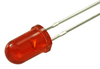 Led, Red, T-1 3/4 (5Mm), 250Mcd, 643Nm; Led Color Multicomp Pro - 14N9426 - Newark, An Avnet Company