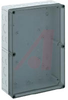ENCLOSURE,POLYSTYRENE,INDUST,IP66,NEMA 4X,KNOCKOUTS,14.2X10X4.37IN,TRANSCOVER - 70074844 - Allied Electronics, Inc.