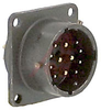 CONNECTOR,BOX MOUNTING RECEPTACLE,CLASSA,SIZE 14,8#20&4#16 SOLDER PIN CONTACT - 70010918 - Allied Electronics, Inc.