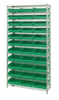 Bins & Systems - 4'' Shelf Bins (QSB Series) - Wire Shelving Units - WR12-110 - Image