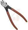 Wire Cutter; high leverage diagonal; heavy-duty; steel; plastic handle; 8in L - 70176483 - Allied Electronics, Inc.
