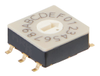 Ultra-Thin DIP Rotary Switch - FD02FR16P-R - NKK Switches