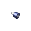 Spring Loaded Plunger, Press-in, Large Size, With hold-open feature, Steel, Purple Knob - 56-261-012 - Southco