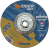 Weiler TIGER Zirconium Grinding Wheel - 6 in Diameter - Thickness 1/8 in - Ceramic Infused - 58060 - 012382-58060 - R. S. Hughes Company, Inc.