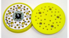 3M Hookit 20290 Soft Yellow Disc Pad - 5 in DIA - 11/16 in Thick - 5/16 - 24 External Thread Attachment - 051141-20290 - R. S. Hughes Company, Inc.