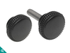 Knurled Scalloped Clamping Knobs - 3065EA - Davies Molding, LLC