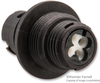 Circular Connector, Receptacle, Size 8, 4 Position, Panel; Product Range Te Connectivity - 91C5919 - Newark, An Avnet Company
