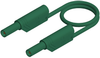 Test Lead, 4Mm Banana Plug, Green, 500Mm; Test Connector Type A Hirschmann Test And Measurement - 71AC1007 - Newark, An Avnet Company
