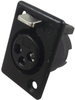Connector, Xlr, Jack, 3 Position; No. Of Contacts Deltron Components - 69K6191 - Newark, An Avnet Company