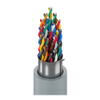 RS232, #24-19pr, SR-PVC, O/A Foil, PVC Jkt, CMG, 75Ω - 9519 - Belden Inc.