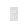 Keystone Faceplates, Frames - NK4VSFIW-ND - DigiKey