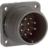 connector,metal circ,box mount recept,no bkshl,size 18,10 #16 solder pin contact - 70052481 - Allied Electronics, Inc.