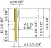 Small Size Socket Pin, High Temperature -- NB15-F200-L125