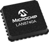 10/100 Base-T/TX Ethernet Transceiver with Power Saving Features and Cable Diagnostics - LAN8740A - Microchip Technology, Inc.