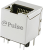 Rj45 Connector, Jack, 8P8C, Tht; Modular Connector Type Pulse Electronics - 60AC3082 - Newark, An Avnet Company