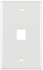 Faceplate, 1Port, Abs, White; Accessory Type Hellermanntyton - 75Y0947 - Newark, An Avnet Company