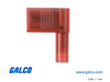 PNDT Solderless Terminals - DNFR18-250B-L - Galco Industrial Electronics
