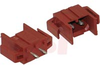 HEADER ASSEMBLY, PIN, 2 POSITION, VERTICAL, BRICK RED - 70084894 - Allied Electronics, Inc.