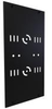 Rack Mounting Solutions - Rack Accessories - Cable Managers - VFMAP10BK - Hammond Manufacturing Company Inc.
