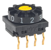 SW ROTARY DIP BCD COMP 100MA 5V - FR01SC10P - NKK Switches