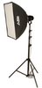 K72 KIT: 1-LIGHT 1000-WATT PROFESSIONAL PORTRAIT SOFT BOX KIT - 401414 - Smith-Victor Corporation