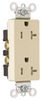 Duplex/Single Receptacle -- TR26352-I - Image