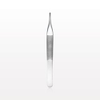 Single-Use Adson Tweezer Forceps, Serrated Tips, Satin Finish - 16029 - Qosina Corp.