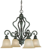 24124-ET Mid. Chandeliers-Glass Down - 445787 - Capital Lighting, Inc.