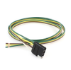 Molded Connector 37112, 4 Flat Contacts, Female End, GPT 48