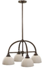 Mid. Chandeliers-Glass Down - 370898 - Capital Lighting, Inc.