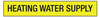 Self-Sticking Vinyl Pipe Marker - 7130-1 - Brady Corporation
