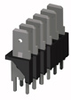 6 Tabs Quick Fit Header - 7836 - Keystone Electronics Corp.