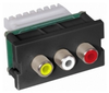 Datacommunication Face Plate with Jack - IMR1101BK - Hubbell Incorporated